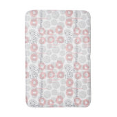 Tapis De Bain Motif de cercle de point de polka (Devant (Vertical))