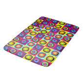 Tapis De Bain motif de cercles (Angle)