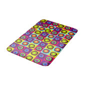 Tapis De Bain motif de cercles (Angle)