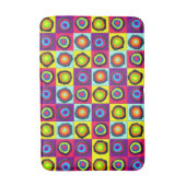 Tapis De Bain motif de cercles (Devant (Vertical))