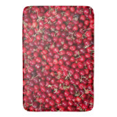 Tapis De Bain Motif de cerise douce (devant Vertical)