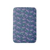 Tapis De Bain Motif de champs Lavender dans violet (Devant (Vertical))