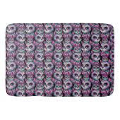 Tapis De Bain Motif de chat crâne sucre (Devant)