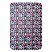 Tapis De Bain Motif de chat crâne sucre (devant Vertical)