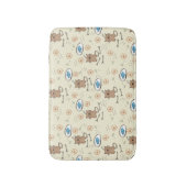 Tapis De Bain motif de chat et de poissons (Devant (Vertical))