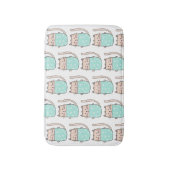 Tapis De Bain Motif de chat mignon (Devant (Vertical))