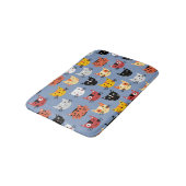 Tapis De Bain Motif de chats mignons (Angle)