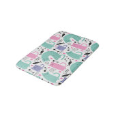 Tapis De Bain Motif de chats mignons (Angle)
