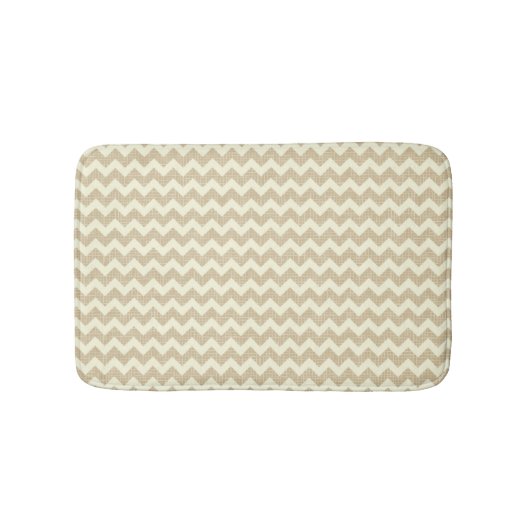 Tapis De Bain Motif de Chevron (Devant)