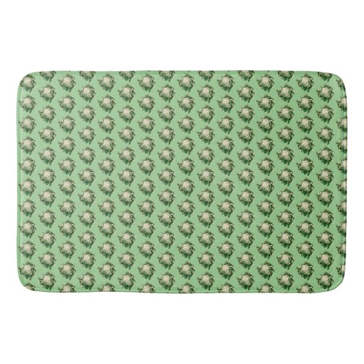 Tapis De Bain Motif de chou-fleur (Devant)