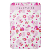 Tapis De Bain Motif De Chouettes, Chouettes Mignonnes, Chouettes (devant Vertical)