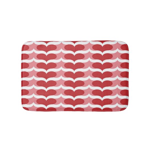 Tapis De Bain Motif de coeur (Devant)