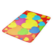 Tapis De Bain Motif de coeur (Angle)