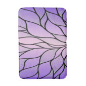Tapis De Bain Motif de congé créatif Pearlescent violet (Devant (Vertical))