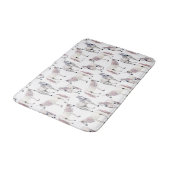 Tapis De Bain Motif de conte de fées de licorne d'aquarelle (Angle)