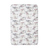 Tapis De Bain Motif de conte de fées de licorne d'aquarelle (Devant (Vertical))