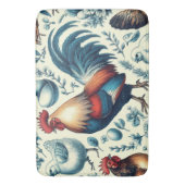 Tapis De Bain Motif de coq de ferme Retro (devant Vertical)