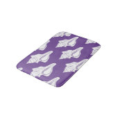 Tapis De Bain Motif de coquille de conque de plage (Angle)
