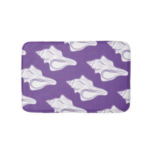 Tapis De Bain Motif de coquille de conque de plage