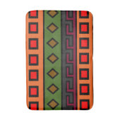 Tapis De Bain motif de couleur africaine authentique (Devant (Vertical))