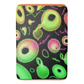 Tapis De Bain Motif de couleur expressif Artisterie Abstraite (devant Vertical)