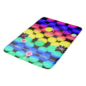 Tapis De Bain Motif de couleurs vives (Angle)