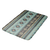 Tapis De Bain Motif de couverture amérindienne (Angle)