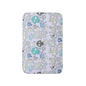 Tapis De Bain Motif de crâne (Devant (Vertical))