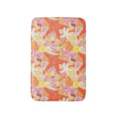 Tapis De Bain Motif de créature maritime Pastel (Devant (Vertical))