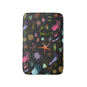 Tapis De Bain Motif de créatures de mer (Devant (Vertical))
