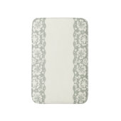 Tapis De Bain Motif de dentelle, cru 5 de fleur (Devant (Vertical))