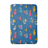 Tapis De Bain Motif de déplacement de construction mûre (Devant (Vertical))