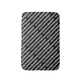 Tapis De Bain Motif de dessin de flux (Devant (Vertical))