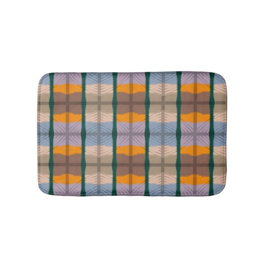 Tapis De Bain Motif de détection miroir empilable (Devant)