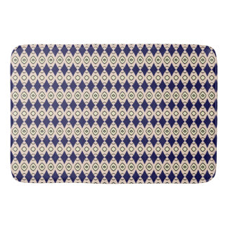 Tapis De Bain Motif de diamant géométrique