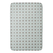 Tapis De Bain Motif de diamant géométrique rétro (devant Vertical)