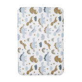 Tapis De Bain Motif de dinosaure arc-en-ciel mignon (Devant (Vertical))