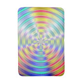 Tapis De Bain Motif de disque (Devant (Vertical))