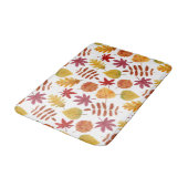 Tapis De Bain Motif de feuille d'automne (Angle)