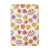 Tapis De Bain Motif de feuille d'automne (Devant (Vertical))