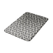 Tapis De Bain Motif de feuille moderne et élégant (Angle)