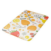 Tapis De Bain Motif de Fiesta de fruits tropicaux (Angle)