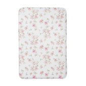 Tapis De Bain Motif de fleur rose mou d'aquarelle (Devant (Vertical))