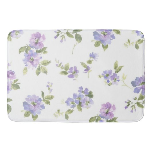Tapis De Bain Motif de fleurs (Devant)