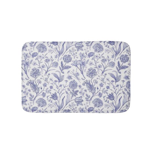Tapis De Bain Motif de fleurs (Devant)