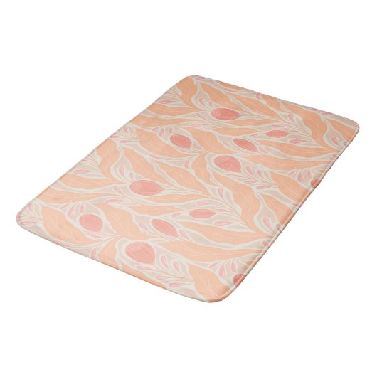 Tapis De Bain Motif de fleurs (Angle)