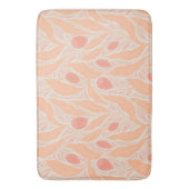 Tapis De Bain Motif de fleurs (devant Vertical)