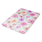 Tapis De Bain Motif de fleurs (Angle)