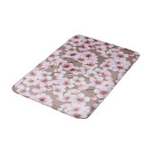 Tapis De Bain Motif de fleurs de cerisier (Angle)