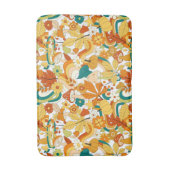 Tapis De Bain Motif de fleurs de champignons Super rétro (Devant (Vertical))